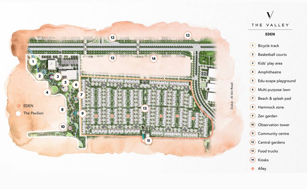 General plan – Eden Villas#1
