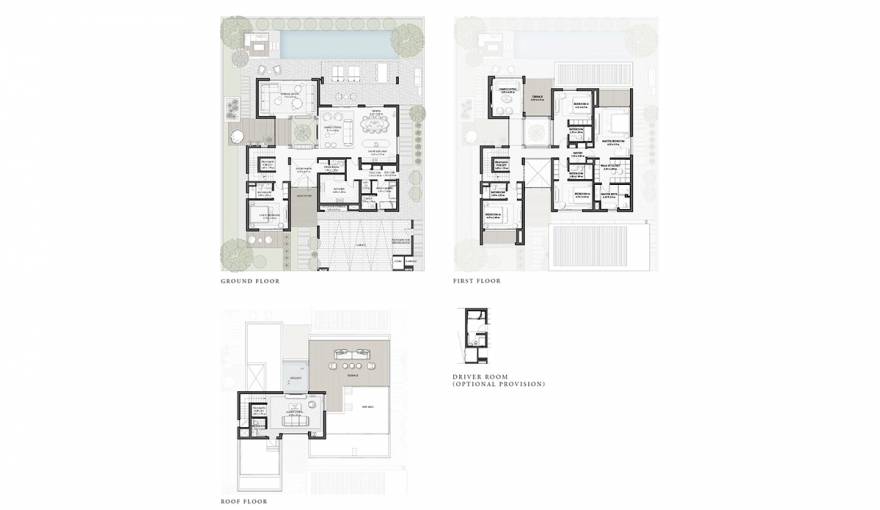 Plans Elie Saab Palm Hills Villas
