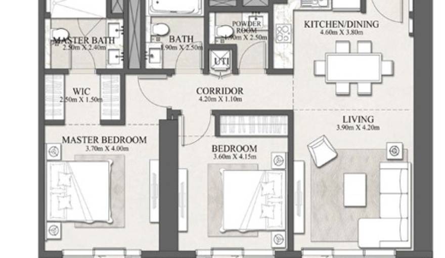 Plans Emaar Beachgate