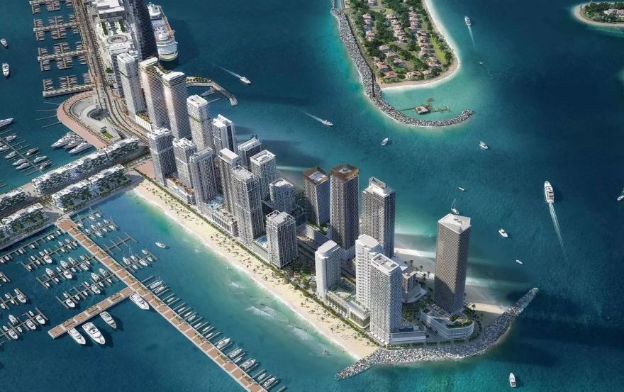 Site plan – Emaar Beachgate