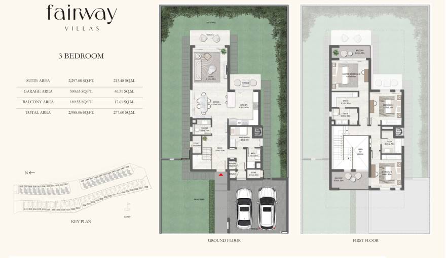 Plans Fairway Villas 3
