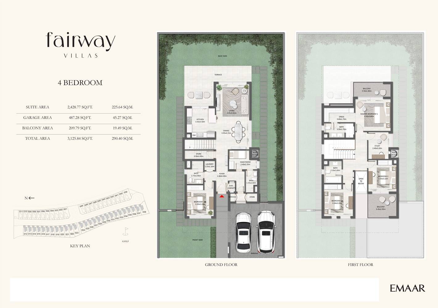 Plans Fairway Villas 3 #2