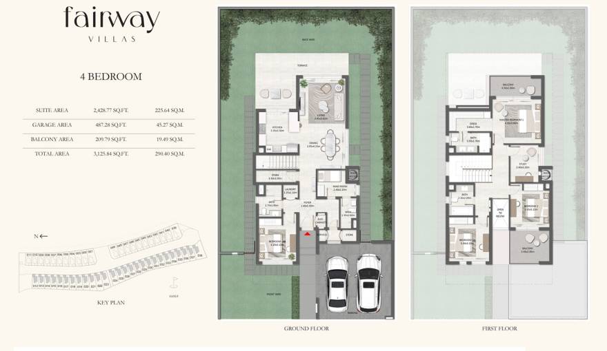 Plans Fairway Villas 3