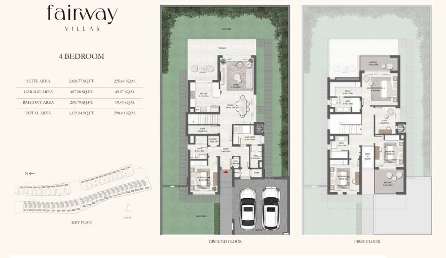 Plans Fairway Villas