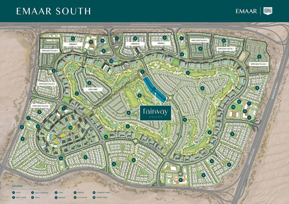 General plan – Fairway Villas#1