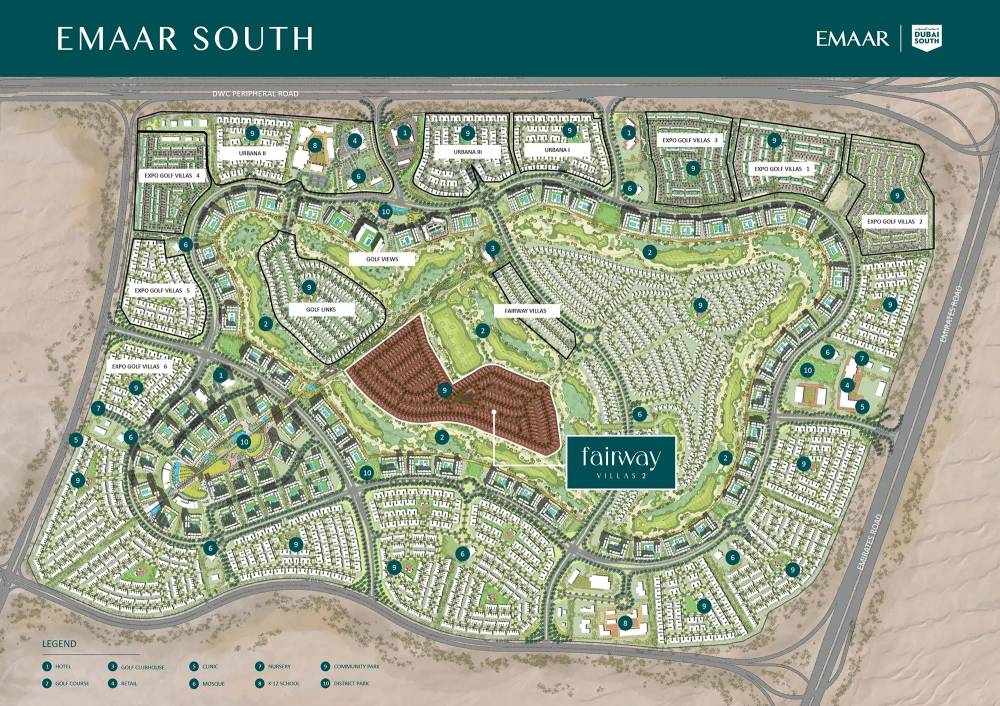General plan – Fairway Villas 2#1