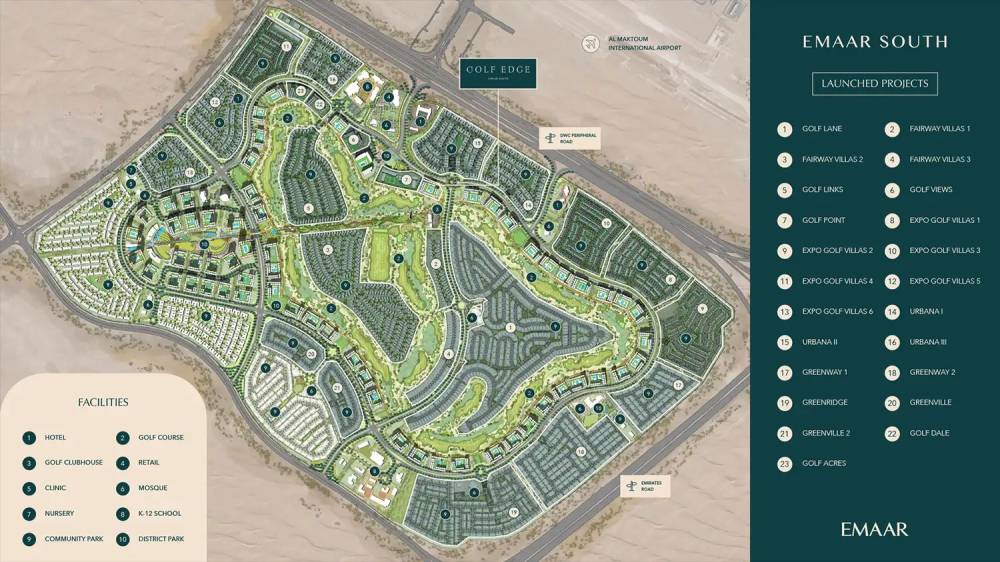 General plan – Golf Edge#2
