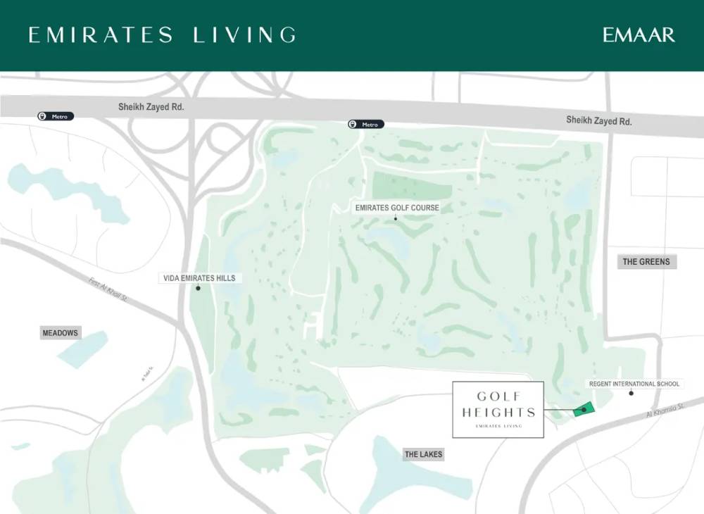 General plan – Golf Heights#1
