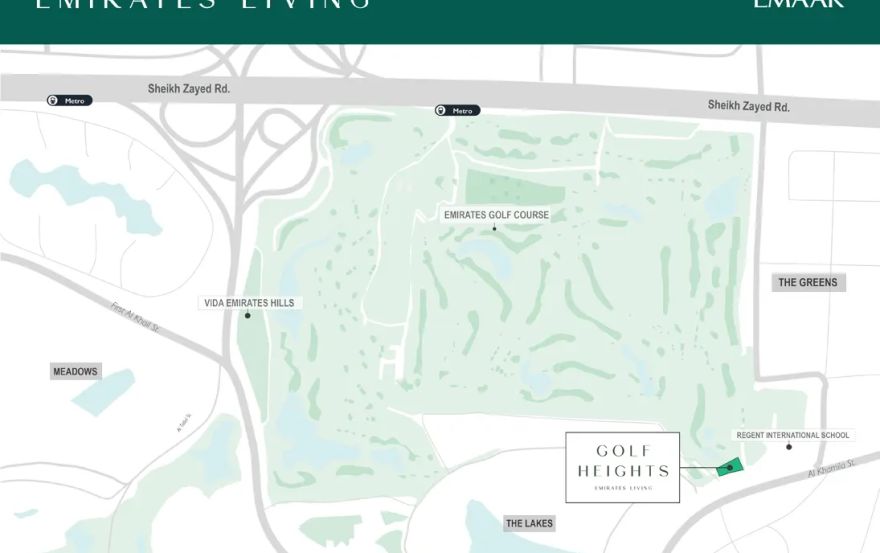 Site plan – Golf Heights