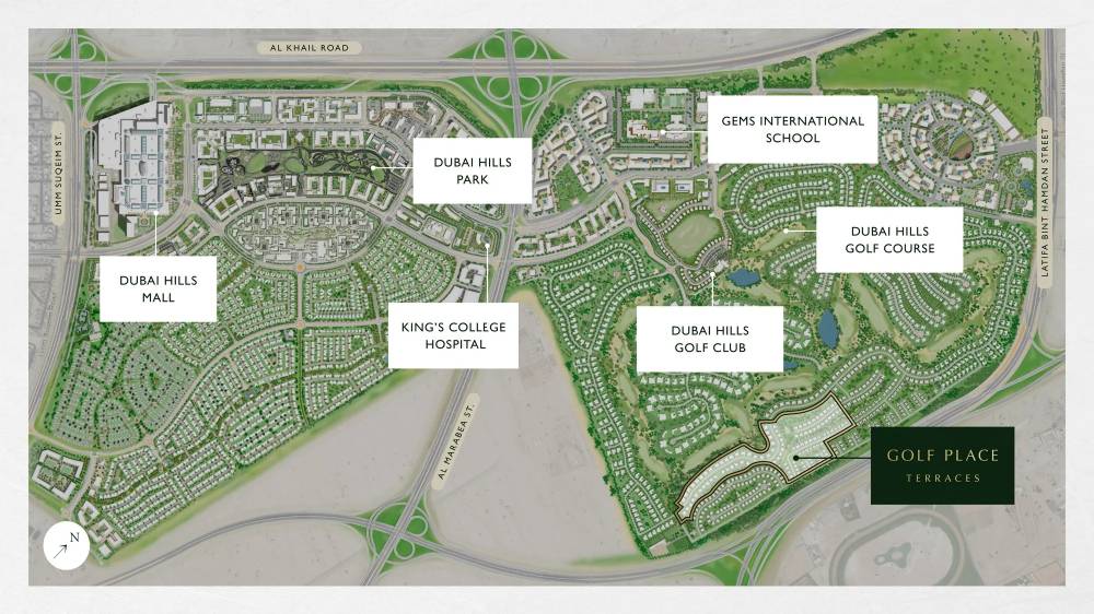 General plan – Golf Place Terraces#1
