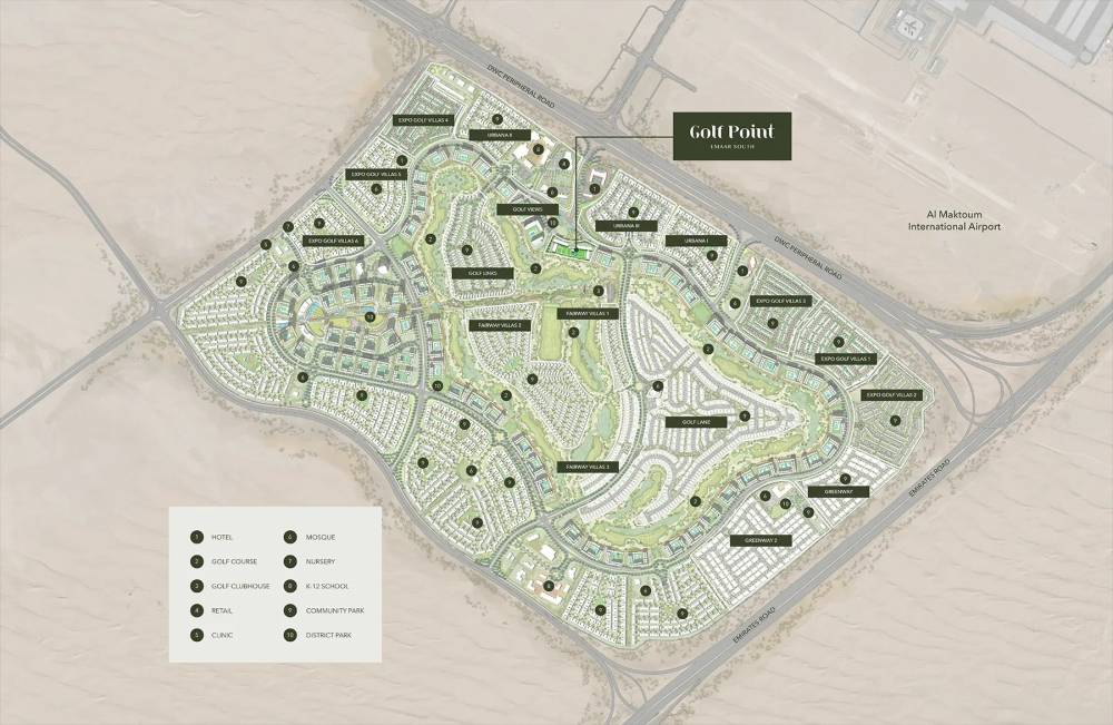 General plan – Golf Point#1