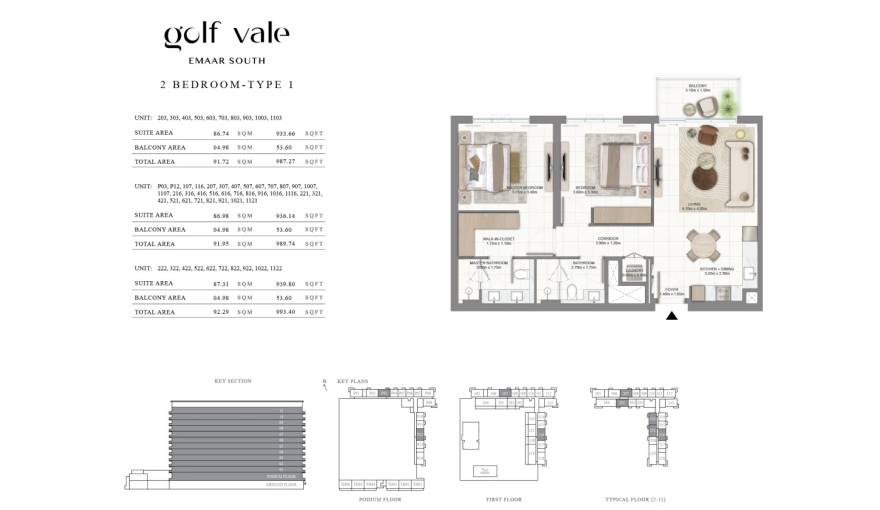 Plans Golf Vale