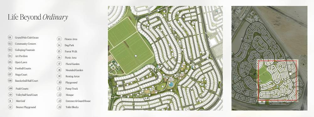 General plan – Grand Polo Club and Resort#1