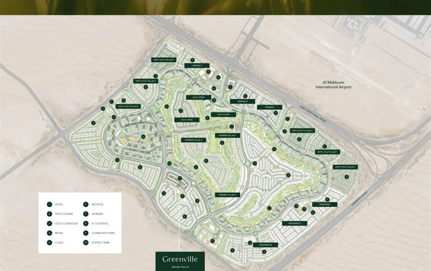 Site plan – Greenville