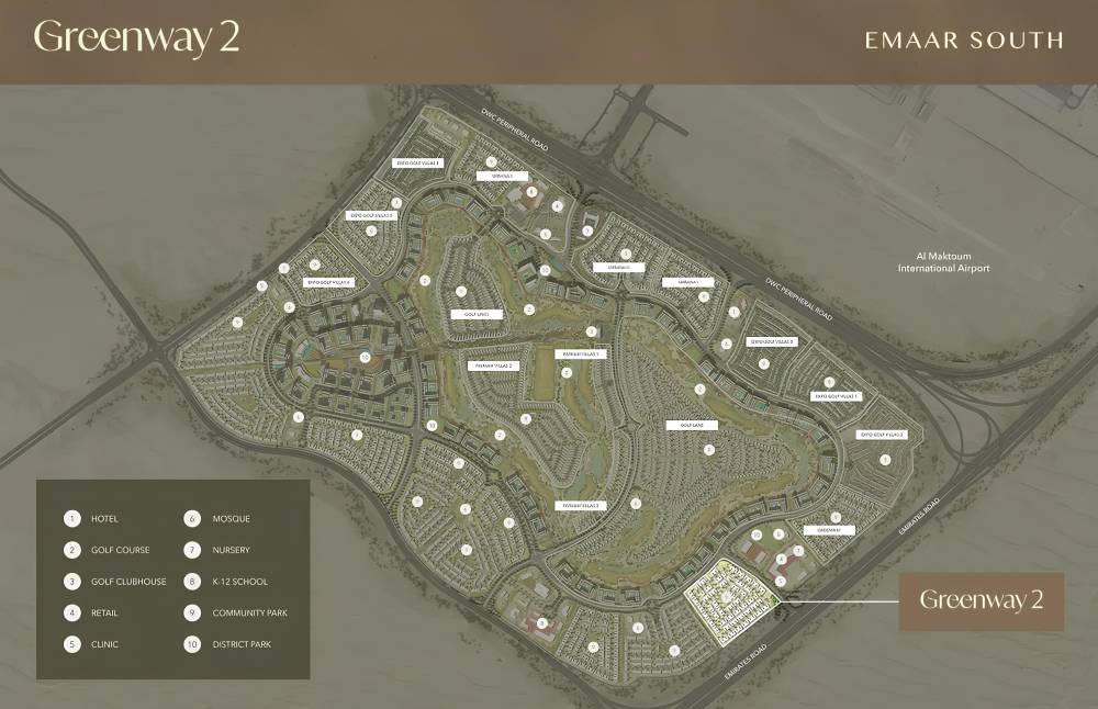 General plan – Greenway 2#1