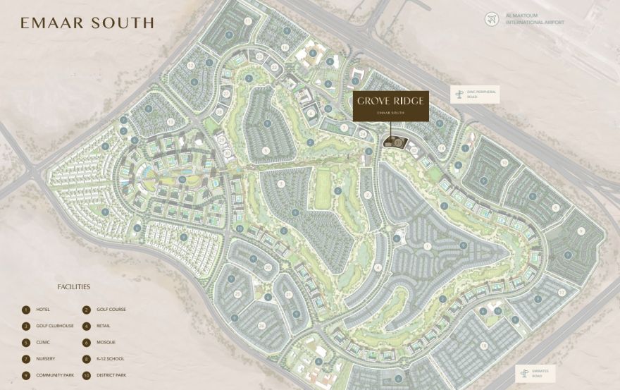 Site plan – Grove Ridge