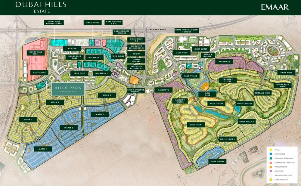 General plan – Hills Park Apartments#2