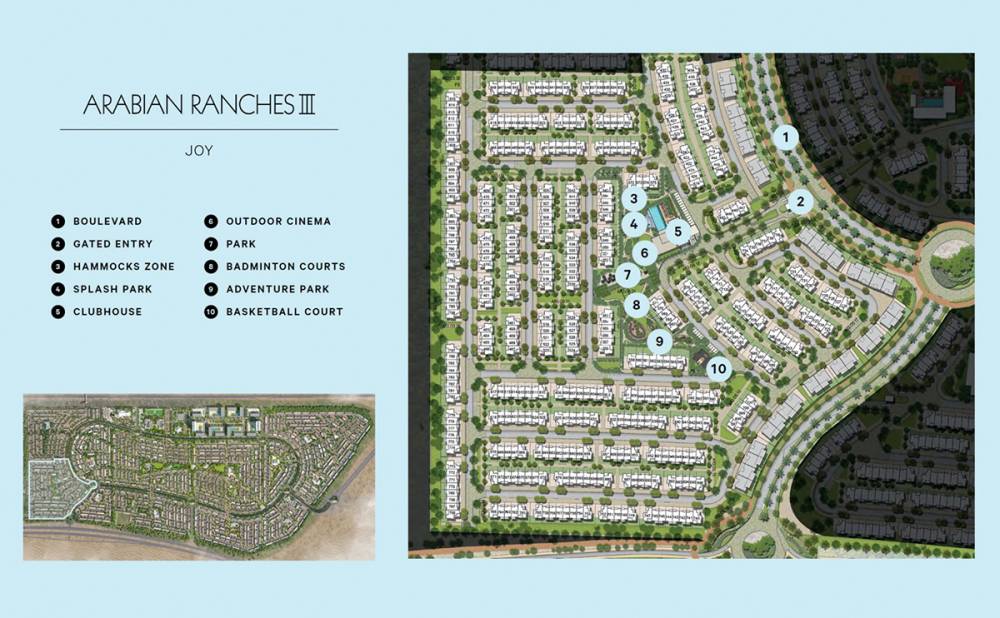General plan – Joy Townhouses#1
