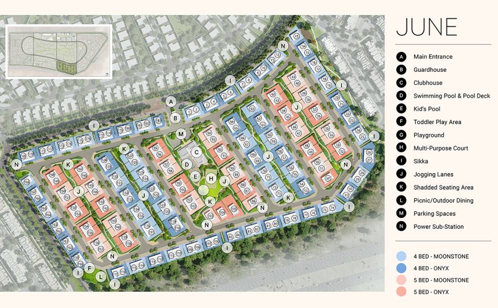 General plan – June Villas#1