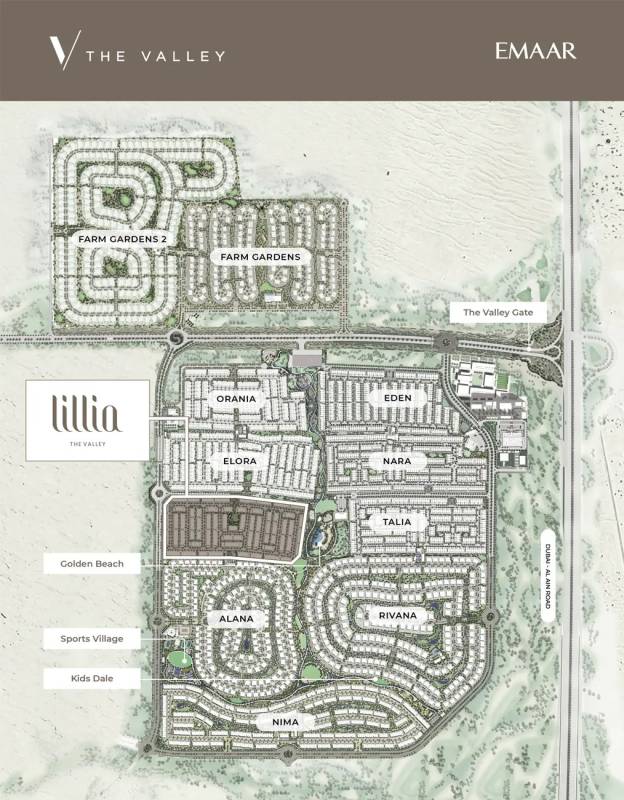 General plan – Lillia at The Valley#2