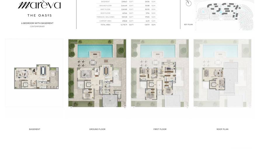 Plans Mareva The Oasis