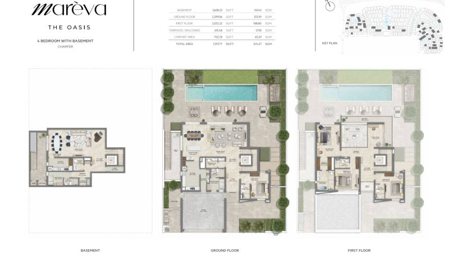 Plans Mareva The Oasis