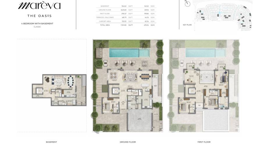 Plans Mareva The Oasis