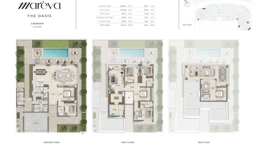 Plans Mareva The Oasis