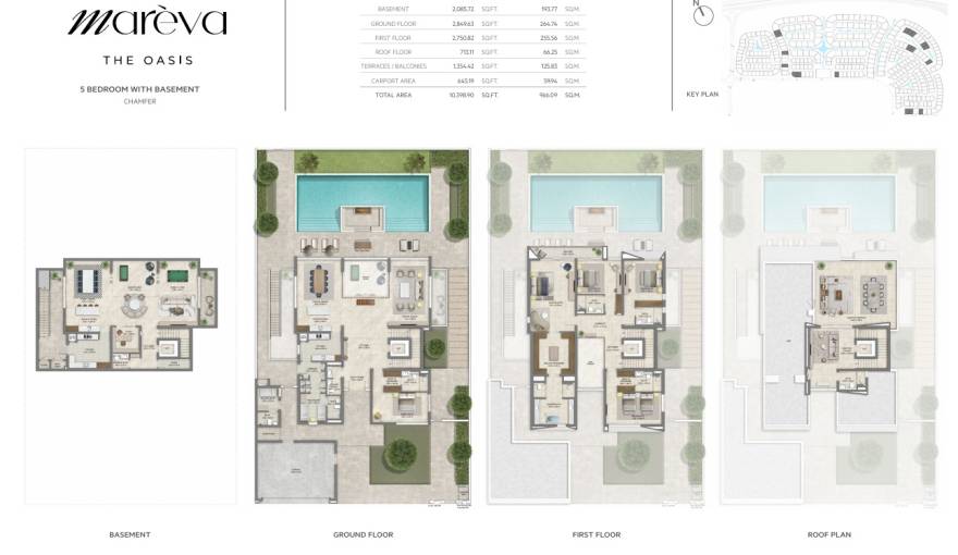 Plans Mareva The Oasis