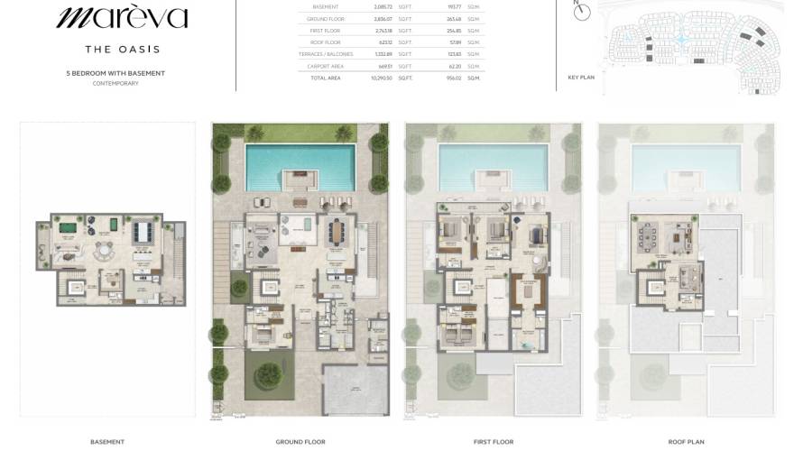 Plans Mareva The Oasis