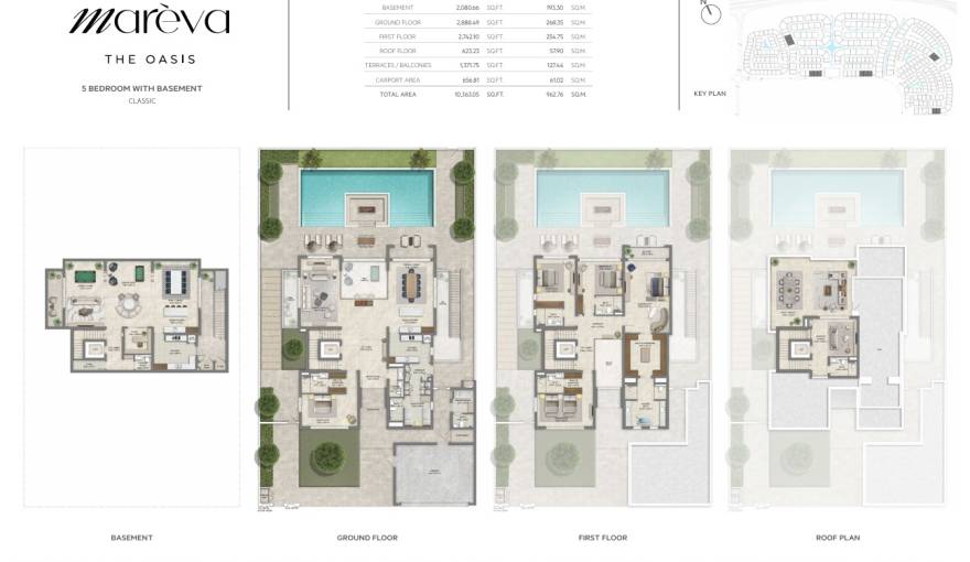 Plans Mareva The Oasis