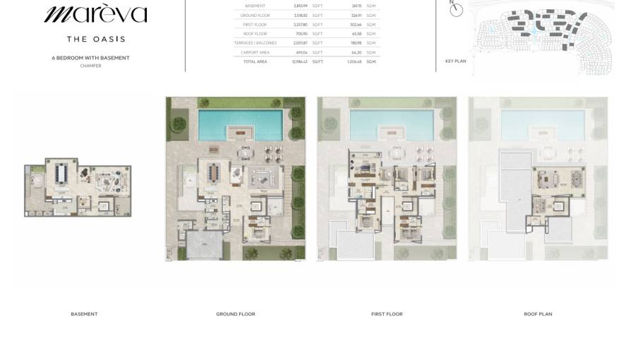 Plans Mareva The Oasis