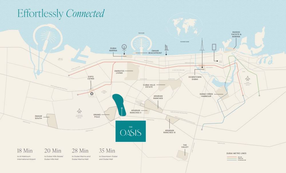 General plan – Mareva The Oasis#2