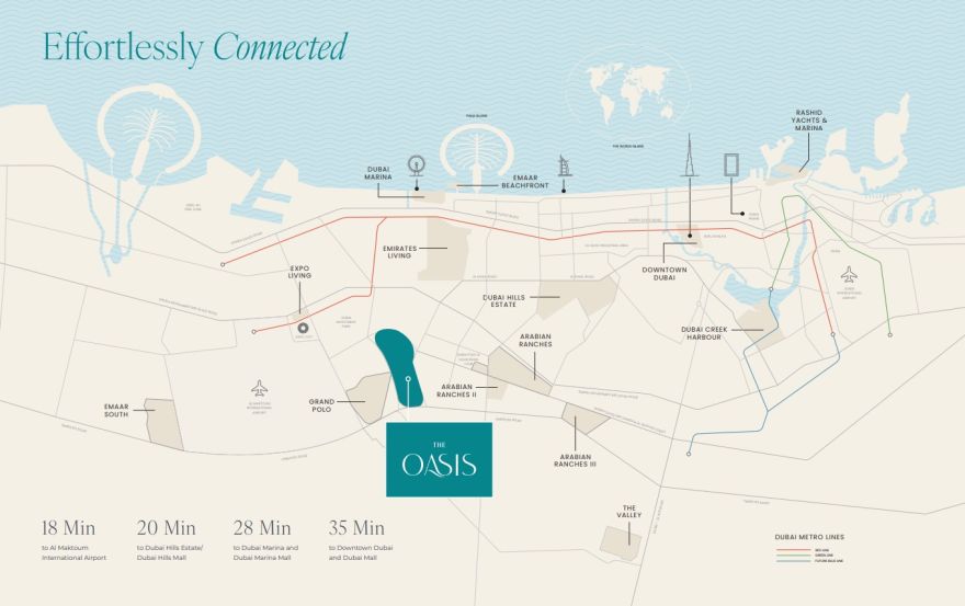 Site plan – Mareva The Oasis
