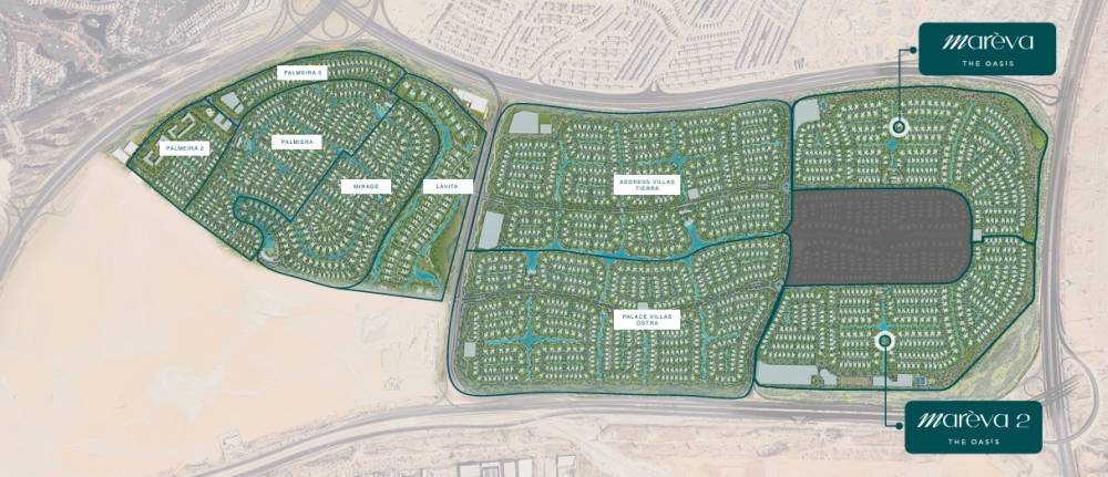 General plan – Mareva The Oasis#1