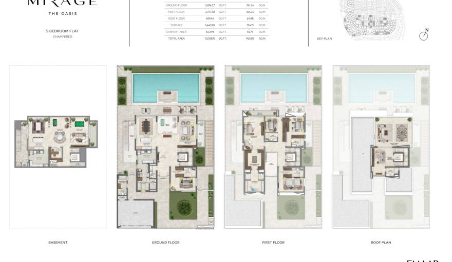 Plans Mirage The Oasis