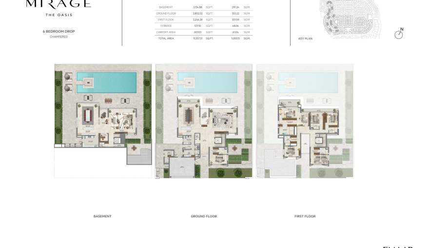 Plans Mirage The Oasis
