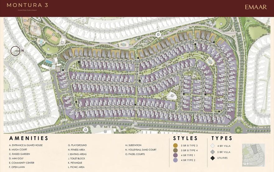 Site plan – Montura 3
