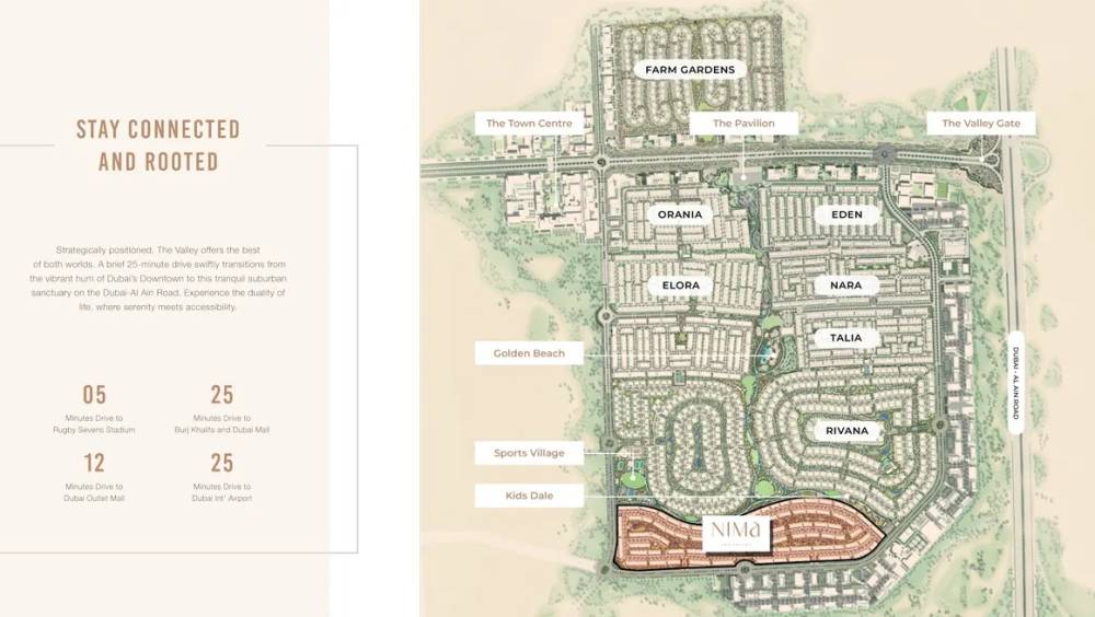 General plan – Nima The Valley#1
