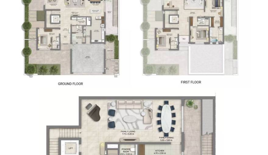 Plans Oasis Address Branded Villas