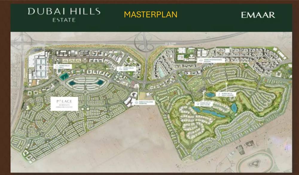 General plan – Palace Residences at Dubai Hills Estate#1