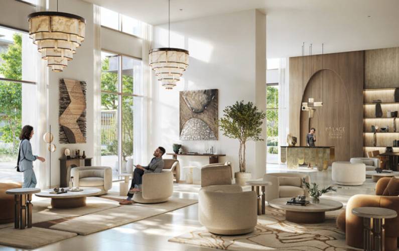 Interior design – Palace Residences Creek Blue