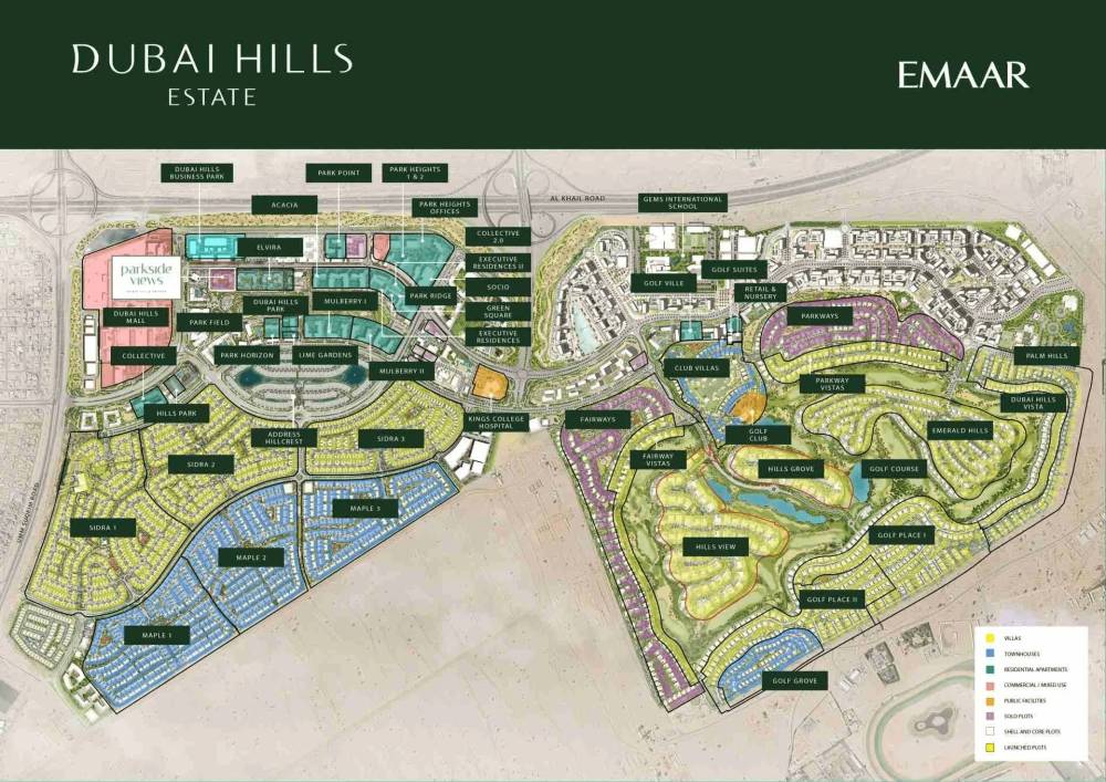 General plan – Parkside Views#1