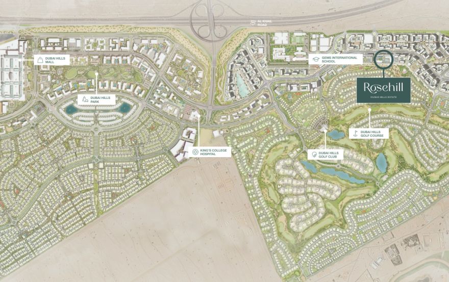 Site plan – Rosehill