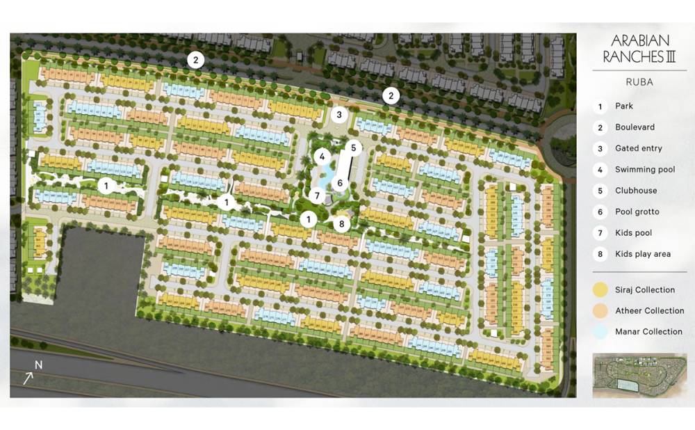 General plan – Ruba Townhouses#2