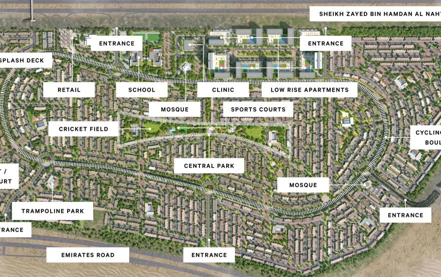 Site plan – Ruba Townhouses II