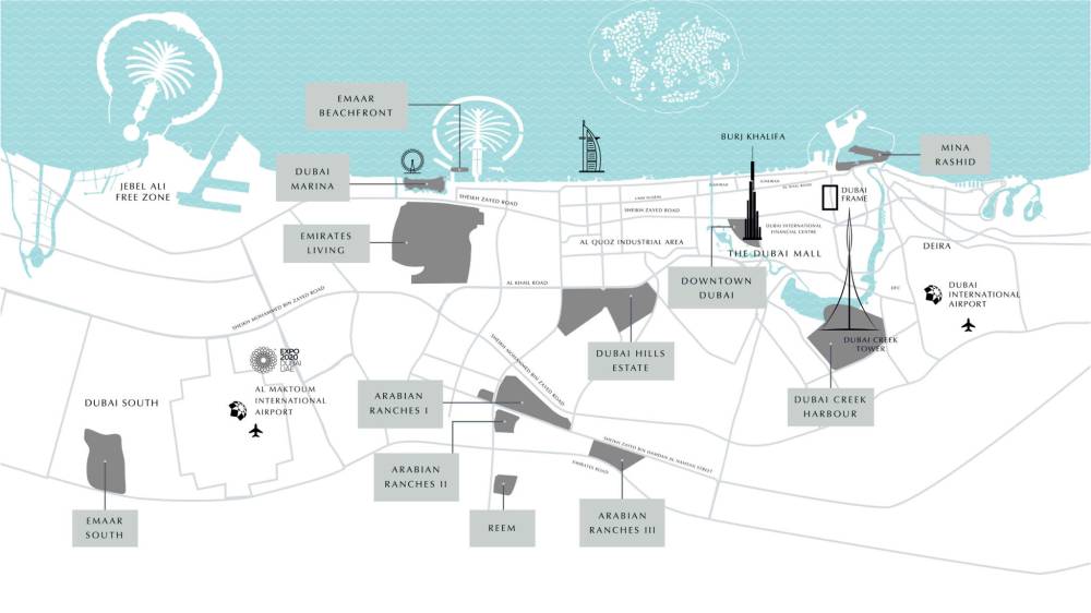General plan – Seagate at Mina Rashid#1