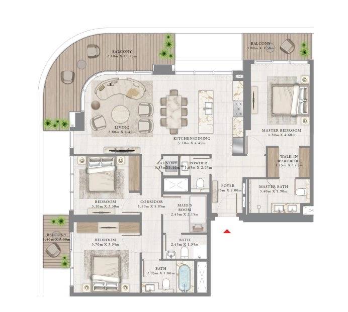 Plans Seapoint Residences #3