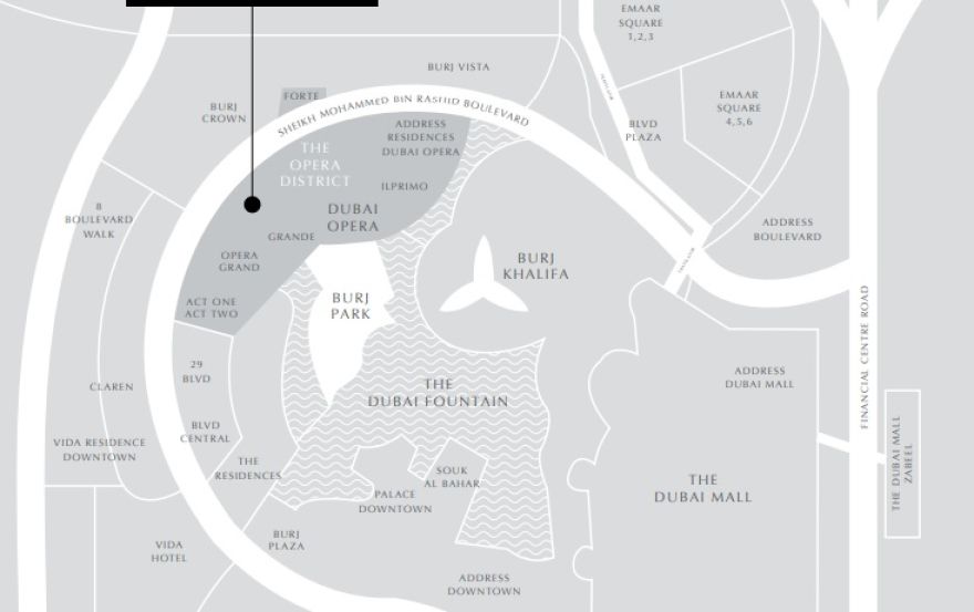 Site plan – St. Regis Downtown