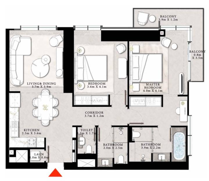 Plans St Regis The Residences #2